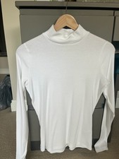 Hollister white stretch long