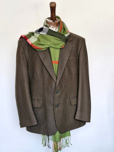 Vintage 100 pure wool green - vintage,