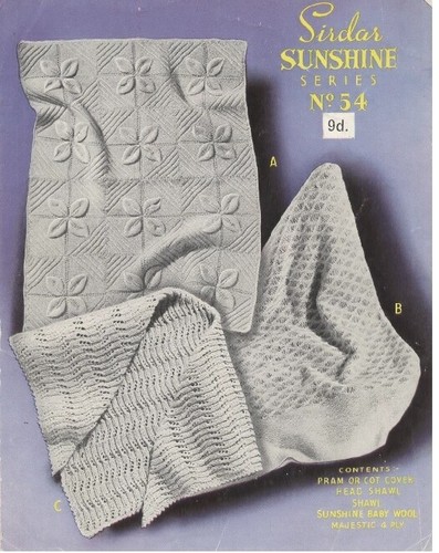 Baby knitting pattern vintage - knitting,