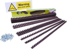 Fence Wall Spikes Garden Security Intruder Repellent Burglar Anti Cat Climb Bird