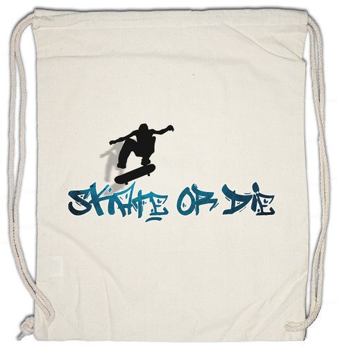 Skate die drawstring - or, bag