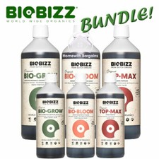 Biobizz Grow, Bloom, Top Max