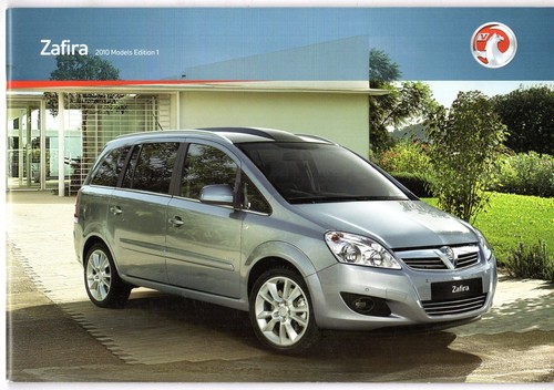 Vauxhall zafira 2009 2010 - vauxhall, 2009-2010