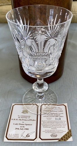 Edinburgh crystal cut glass - cut,