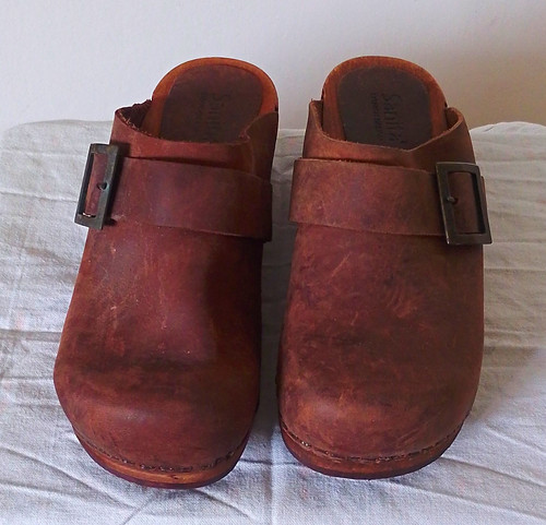 Sanita womens brown leather - brown,