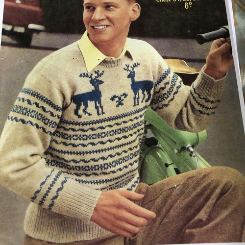 Vintage knitting pattern