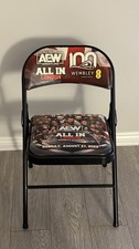 AEW All Elite Wrestling ALL IN Wembley 2023 DreamSeat Collectors Chair RARE