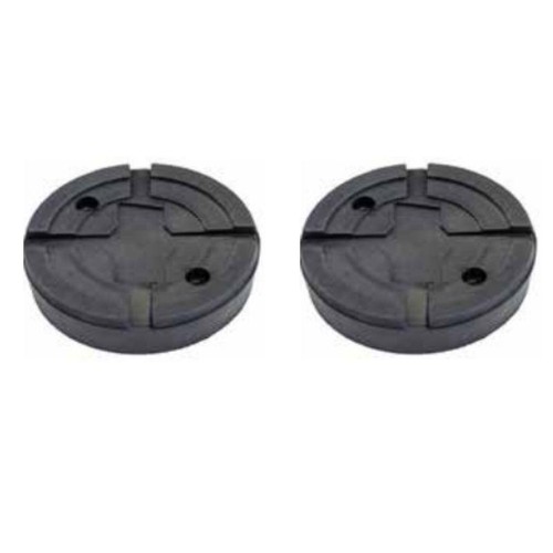 Pair post rubber lift pad - pair,