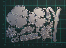 Multi Piece Pansy Metal