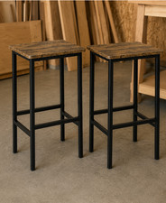 Metal Bar Stools Vintage