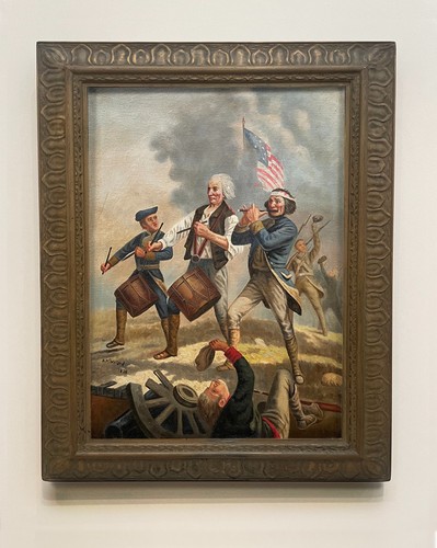 Yankee doodle painting - yankee,