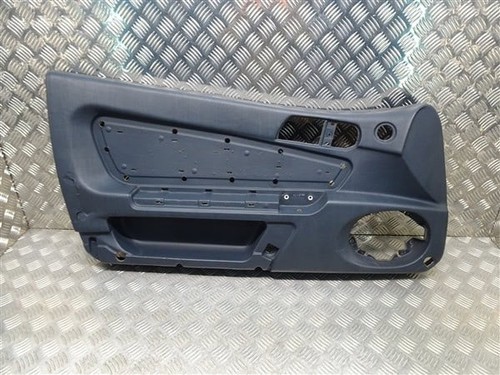 Left blue front door card - door,