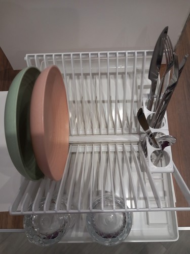 Folding dish drying rack - drying,