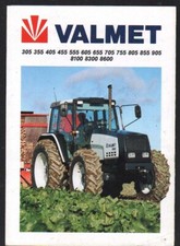 VALMET Tractor Range Brochure Leaflet