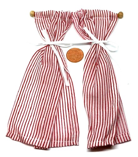 Dolls house pair - dolls, striped
