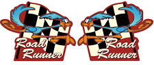 2x Road Runner Stickers Oldtimer Retro Stickers Racing Old School Vintage MG333