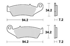 Brake pad Honda XR 250 400 600