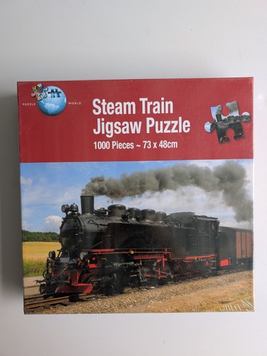 Brand new steam train jigsaw - new,