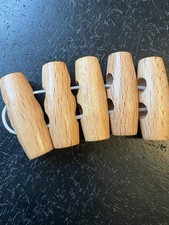 Pack Of 5 Wooden Toggles