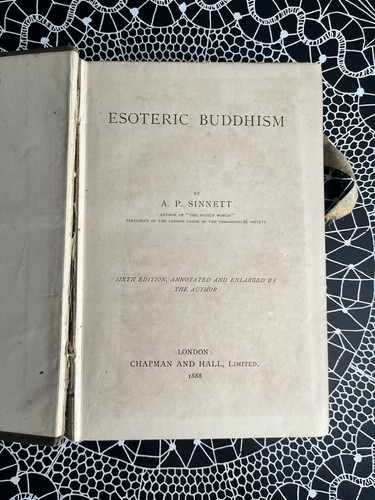 Sinnett esoteric - p.,
