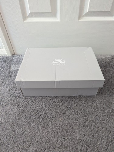 Empty nike air force shoe - force,