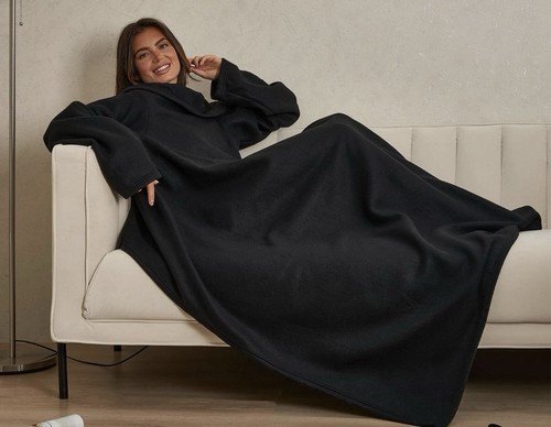 Snuggle blanket wearable with - blanket,