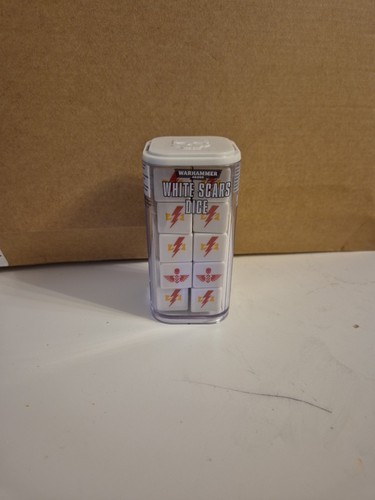 Warhammer 40k white scar dice - warhammer,
