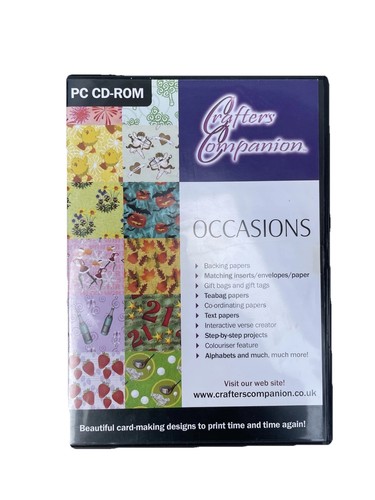 Crafters companion double - companion, pc