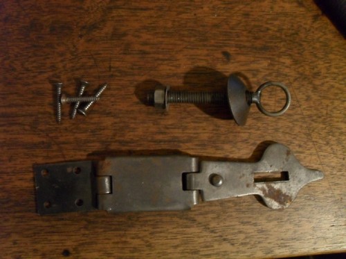 Gothic spear end hasp - gothic,