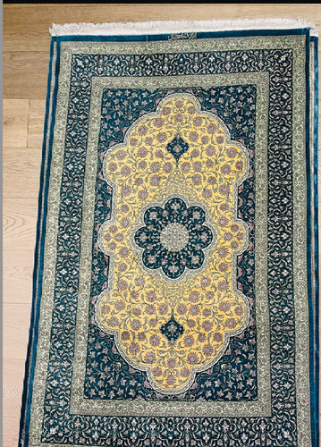 Handmade silk rugs and - silk,