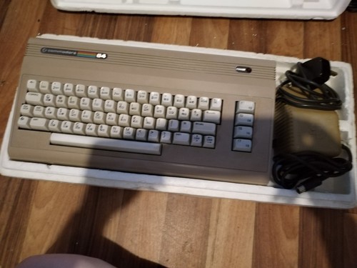 Boxed tested working c64 with - boxed/tested&working.,