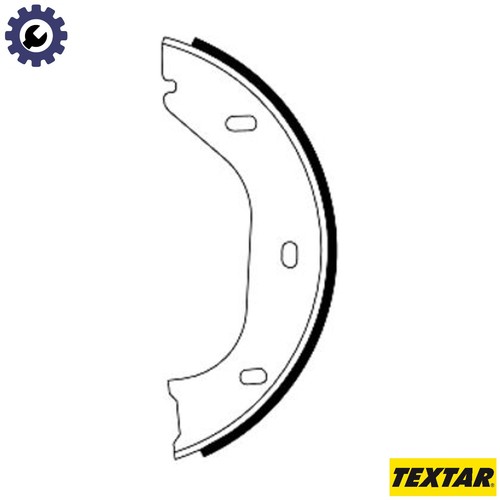 Brake shoe set parking - brake,