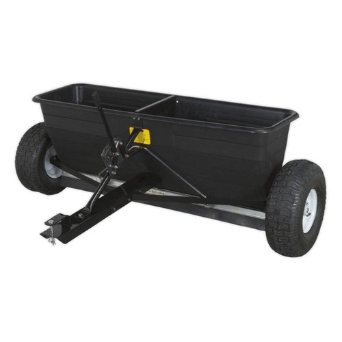 Drop spreader 80kg tow behind - spreader,