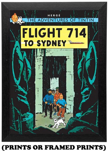 Flight 714 sydney poster - sydney,