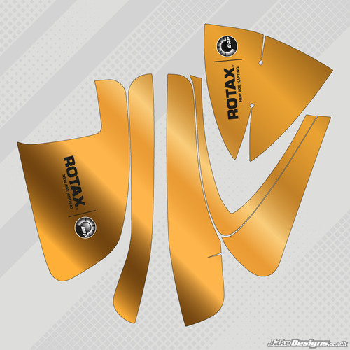 Gold chrome style dd2 airbox - gold,