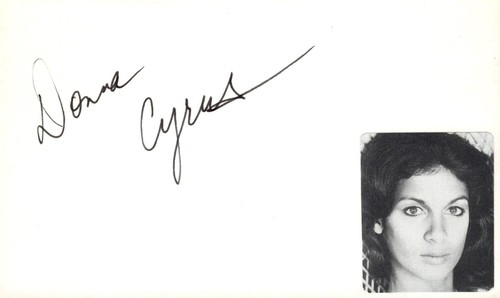 Donna cyrus signed - donna,