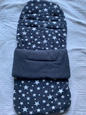 pram footmuff cosy toes grey
