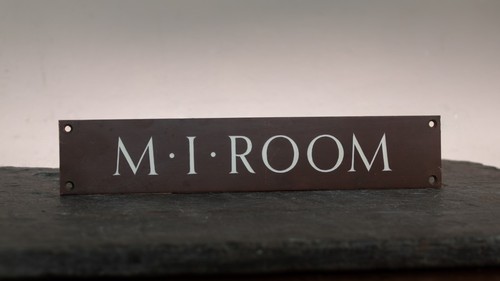 1930s brass enamel school - brass,