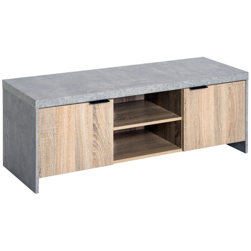 Homcom wooden stand cabinet - wooden,