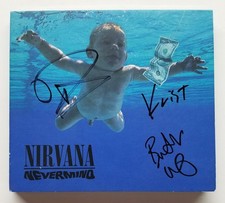 Nirvana SIGNED Nevermind CD