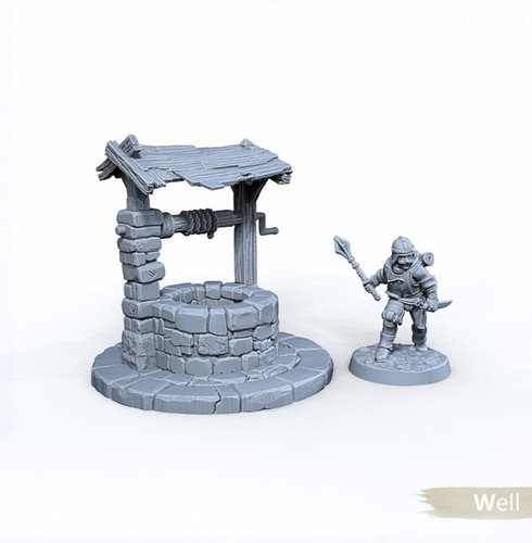 Old well fantasy - -,
