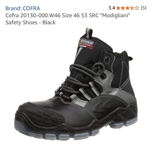 New cofra black safety - safety, work