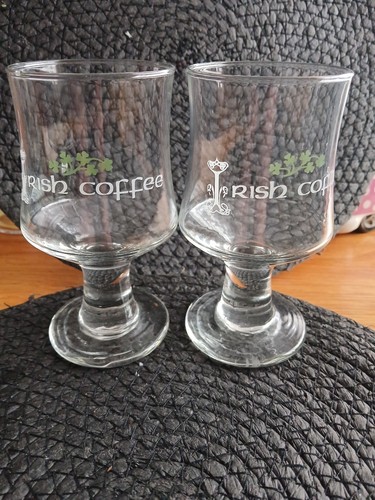 Irish coffee glasses unusual - coffee,