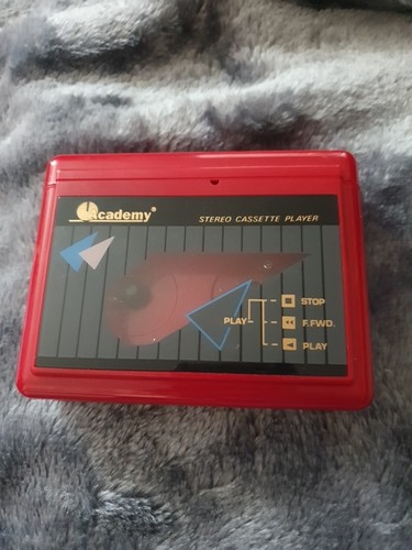 Academy walkman cassette - academy,