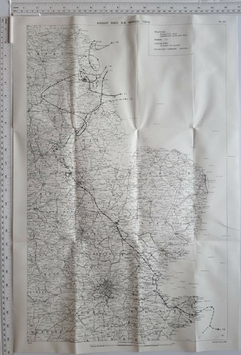 1930 ww1 map - ww1, zeppelin