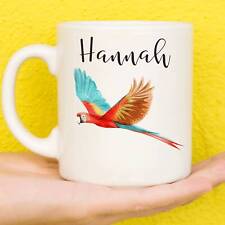 Personalised Scarlet Macaw Mug
