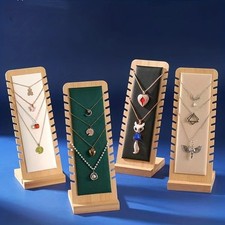 Bamboo Necklace Display Stand