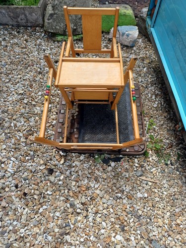 Vintage wooden childs - wooden,