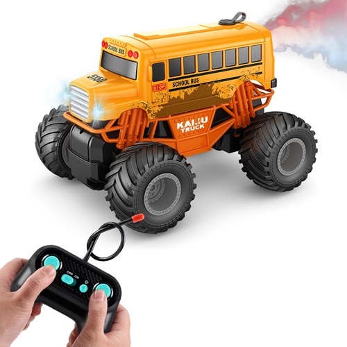 School bus with mist - 1:16, rc