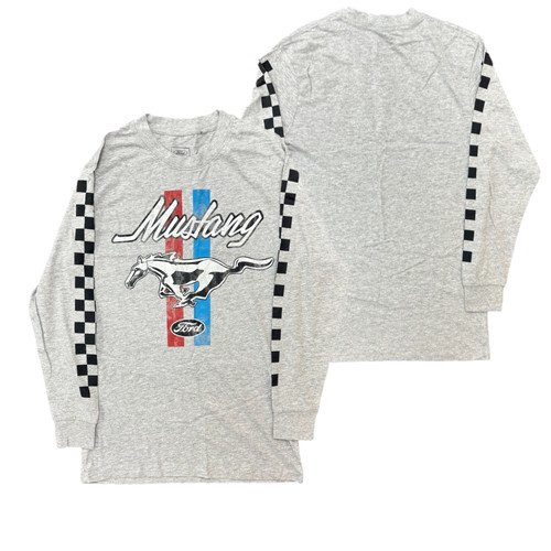 Ford mustang grey shirt - ford, t-shirt